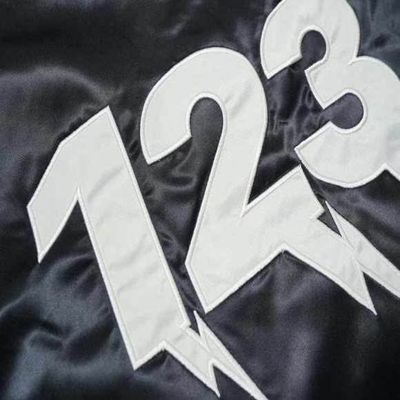 RIVINGTON ROI REBIS Alphabet Lightning Black Jacket - Picture 14 of 16
